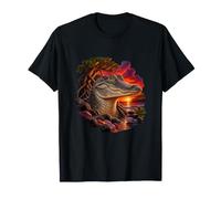 Alligator Parmi Les Racines de Mangrove T-Shirt