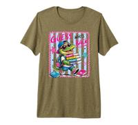 Alligator pour la rentrée Scolaire Devinez Qui est de Retour T-Shirt Haut de Gamme