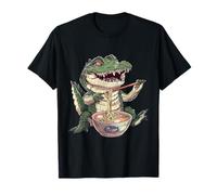 Alligator Ramen Bol à Nouilles japonaises Crocodile Ramen T-Shirt