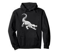 Alligator Sauvage Ouverture De Mâchoire Reptile Marais Sweat à Capuche