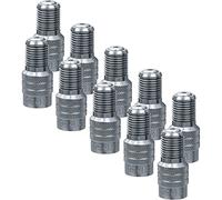 Alligator V2B Inflate Through Valve Stem Cap Gator Auto RV Semi (10 Pack)