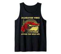 Alligator Vibes Wild Life Reptile Swamp Adventure Style Débardeur