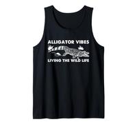 Alligator Vibes Wild Life Reptile Swamp Adventure Style Débardeur