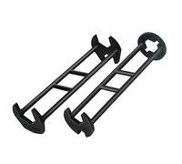 ALLILUYAA vier multi-usages 23/30/34 mm Clé à quatre branches en matériau durable e réparation sanitaire pour valves d'angle et robinets