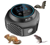 ALLILUYAA Ultrason Souris et Rats, Ultrasons Anti Rongeurs avec Éclairage LED pour Usage Domestique, Répulsif Rongeur pour Repousser Les Rats, Les Fourmis et Les Insectes