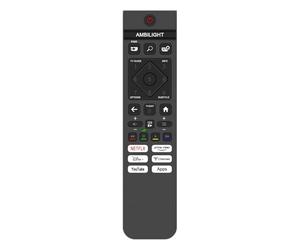 ALLIMITY 398GR10BEPHNE000CR Télécommande Compatible avec Philips LED 4K TV 32PHS6009/12 40PFS6009/12 43PUS8079/12 50PUS7609/62 50PUS8079/12 55PUS7609/62 55PUS8009/12 55PUS8009/62 55PUS8079/12