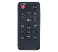 ALLIMITY AH59-02615A TM-1110 Remplacer la Télécommande adaptée à Samsung Soundbar HW-H600 HW-H610 HW-H600/ZF HW-H600/EN HW-H610/EN HW-H600/TK HW-H610/XN HW-H600/XU HW-H610/ZF HW-H600/XN HW-H610/XU
