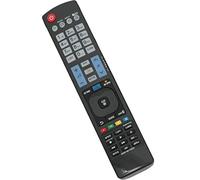 ALLIMITY AKB73615303 Télécommande Compatible avec LG 3D TV 42LM760S 42LM860 42LS570S 42PM4700 47LM620 47LM620S 47LM640 47LM660S 47LM760S 50PM4700 50PM670S 50PM680S