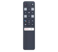ALLIMITY ARC802V FMR1 Télécommande vocale Compatible avec TCL QUHD 4K TV 32S615 43EP640 43EP660 50EP640 50EP660 50EP680 55EP640 55EP660 55EP680 55UE6400 60EP660 65EP640 65EP660 65EP680 75EP660