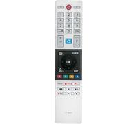 ALLIMITY CT-8533 CT8533 Télécommande remplacée pour Toshiba Full HD 4K Ultra Smart TV with Rokuten Neflix Fplay Buttons
