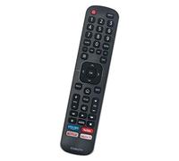 ALLIMITY EN2BI27H Télécommande Remplacer pour Hisense LED 4K Smart TV 32AE5500F 40AE5500F H55B7120 H43B7120 H43B7500 H65B7500 H75B7510 H55B7300 H65B7300 H43B7100 H65B7100 H43BE7400