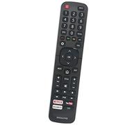 ALLIMITY EN2X27HS Télécommande remplace pour Hisense 4K UHD TV H40M3300 H55M7000 H43N5300UK 65NEC5200 H55N5700 H49MEC3050 HE55K3300 H50M3300 H65N5300 HE40K3300 H55MEC3355 H65M5500