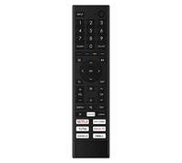 ALLIMITY ERF3AB80H Remplacer la Vocale Télécommande adaptée à Hisense 4K TV 43E77HQ 50E77HQ 55E77HQ 65E77HQ 70E77HQ 65A6G 70A6BG 55A63H 65E7HQ 50A7GQ 55A7GQ 50E7HQ 43E7HQ 43A7GQ 43A6G 65A7GQ 50A6BG