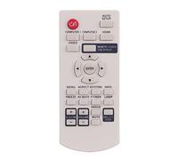 Allimity N2QAYA000110 Télécommande de rechange pour projecteur PT-LW280P PT-LB330 LB-LW300 LB-LW280 LB-LW360 PT-TW340 PT-TW250 PT-TX400
