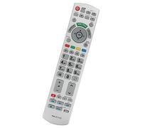 ALLIMITY N2QAYB000572 Télécommande Remplacer pour Panasonic Plasma Bravia 3D TV TX-L37ETS51 TX-L47ETX54 TX-P42GT30E TX-P42GTF32J TX-P42GTN33 TX-P42UT30E TX-P46GT30E TX-P46GTN33 TX-P50GT30E