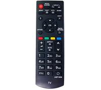 ALLIMITY N2QAYB000816 Télécommande de Remplacement Compatible avec télévision Panasonic TXL19XM6B, TX-L19XM6E, TX-L24XM6E, TXLR24XM6, TH32A410RA, TX32A400B, TX32AW404, TX42AR400, TX50A400E