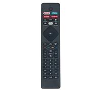 ALLIMITY NH800UP Télécommande de rechange vocale compatible avec Philips 4K OLED LCD TV 43PFL5766F7 50PFL5766F7 55PFL5766F7 55PFL5766/F7 65PFL5766/F7 50PFL5806/F7 32PFL550505 F7 4. 3PFL5604/F7