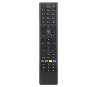 ALLIMITY RC4876 Télécommande Remplacer pour Hitachi Finlux Linsar Bush Continental Edison CEDLED321015B3 CELED320716B3 CELED554K0119B3 24HE1410S1 24HE1410S1DVD 32HE1410S1 40HE1411S1 32278HDDVDB