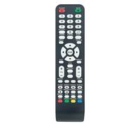 ALLIMITY Remplacer la Télécommande adaptée à Trevi Toshiba SUNSTECH SONORO SOGO Smart-Tech Silver SELECLINE 888098/32S17 IP-LE494397 LE-4318 LE-4019NTS LED01E32H 39SUN18TS 37C3035DG LTV2022HD