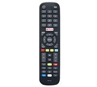 Allimity RM-C3327 RMC3327 Télécommande de rechange compatible avec JVC 4K Ultra Samrt HD TV 40T2F 50T7U 49T7U 55T7U 60T7U 65T7U 70T7U 32T2H 43T7U avec touches d'application Netflix YouTube Vudu Pandora