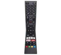 ALLIMITY RM-C3331 RMC3331 Télécommande remplacée pour JVC Smart 4K UHD TV with Youtube Netflix Buttons LT-40V55LFA LT-40V55LU LT-43V55LFA LT-49V55LU LT-55V65LUA LT-55VU63M LT-65V95LU