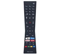 ALLIMITY RM-C3337 Télécommande Remplacer pour JVC 4K UHD TV RCA243100P RC0360 RMC3337 LT-32VH3900 LT-55V55LU LT-50VUQ390I LT-32VFQ52I LT-32VH52M LT-43VU63M LT-49VU63M LT-32VF52M LT-49V55LFA