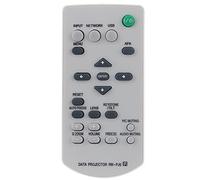 Allimity RM-PJ6 RMPJ6 Télécommande de rechange compatible avec projecteur portable Sony 3LCD VPL-ES7 VPL-EX7 VPL-EX70 VPL-EW7 VPLES7 VPLEX7 VPLEX70 VPLEW7 (148717711)(14798831)