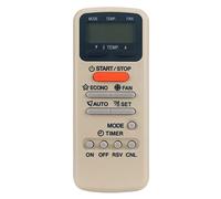 Allimity Télécommande de rechange WH-E1NE WC-E1NE pour climatiseur Toshiba WH-F09J WC-L03SE WC-H01EE WC-H01EF WH-L03SE WH-F08J WH-H01JE