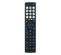ALLIMITY Télécommande Vocale Compatible avec Hisense FHD TV 85E63KT 40A6K 50A6K 55A6K 58A6K 65A6K 75A6K 55A63H 65A63H 75A63H 55U62KQ 65U62KQ 43E77KQ 50E77KQ 55E77KQ 65E77KQ 75E77KQ