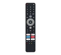 ALLIMITY Télécommande vocale Compatible avec PEAQ LED TV PTV24GH-5024C PTV32GH-5023C PTV32GF-5024C PTV32GH-5024C PTV32GQF-5024C PTV40GF-5024C PTV43AQU-5023C PTV50AQU-5023C PTV50GQU-5024C
