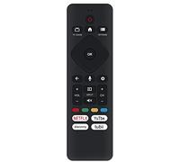 Allimity URMT26CND002 Télécommande vocale de rechange compatible avec Philips 7600 Series Google TV 65PUL7672 65PUL7672/F7 55PUL7672 55PUL7672/F7 50PUL7672 50PUL7672/F7 43PUL7672 43PUL72 43PULL 7672/F7 43PUL7652