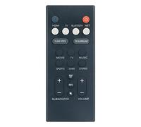 ALLIMITY VCQ9140 Télécommande de rechange pour barre de son Yamaha YAS-109 YAS-209 ATS1080 ATS-1090 ATS-2090 ATS-1080 YAS-1080 VAF7640 ATS2090 YAS109 YAS109 80 cm