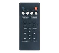 Allimity VCQ9140 Télécommande de rechange pour barre de son Yamaha YAS-209 YAS-209BL YAS-109BL YAS-109 ATS-1090 ATS-2090