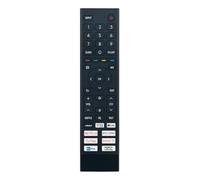 ALLIMITY Voice ERF3C80 Télécommande Compatible avec Hisense QLED UHD TV 55E78HQ 50A77GQTUK 43E78HQ 50E78HQ 55A77GQTUK 75A77GQTUK 65A77GQTUK 65A60GEVS 43A56FEVS(0008) 43A53FEVS(0008) 50A53FEVS(0008)