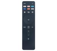 ALLIMITY XRT260 Télécommande vocale de rechange pour Vizio V-Series et M-Series 4K HDR Smart TV avec raccourcis App, Touches Peacock Netflix PrimeVideo Disney + Crackle TUBI Watchfree V706-J03 V655-J04
