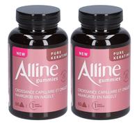 Alline Gummies Pure Kératine - Croissance capillaire et ongles 2x60 pc(s)