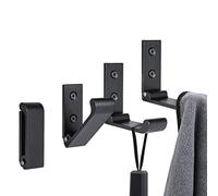 Allinside Porte-manteaux, lot de 4 Porte-Vêtements Muraux Pliables en Métal, Cintres Modernes pour la Décoration de la Maison, Salon, Salle de Bains, Chambre à coucher