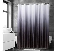 Allinside Rideau de Douche, Rideau de Salle de Bain en Polyester résistant à l'eau et Lavable en Machine, avec 12 Crochets en Plastique, 180 CM x 180 CM