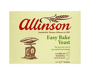 Allinson Easy Bake levure (6 par paquet - 42g) - Paquet de 2