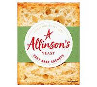 Allinson - Levure de boulangerie Easy Bake - Produit britannique - Pour les machines à pain et la cuisson à la main - 6 x 7 Grammes