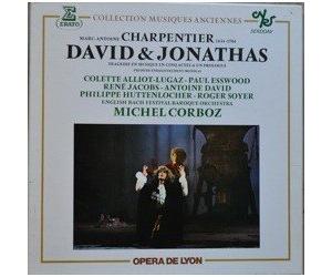 ALLIOT-LUGAZ, Colette / ESSWOOD, Paul / ENGLISH BACH FESTIVAL BAROQUE ORCHESTRA / CORBOZ, Michel - David & Jonathas / STU 71435