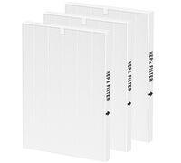 Allisfresh 116130 True HEPA Filtre de rechange H compatible avec purificateur d'air Winix 5500-2 et modèles AM80, lot de 3 filtres HEPA uniquement