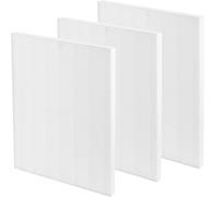 Allisfresh D480 Lot de 3 filtres de rechange D4 compatibles avec purificateur d'air Winix D480 Ture HEPA uniquement, numéro d'article 1712-0100-00, filtre D4