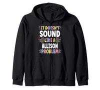 Allison Personalized Women's Gift Custom Allison Sweat à Capuche