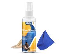 AllisWay Assouplissant Cuir Chaussures, Elargisseur Chaussur, Assouplisseur Cuir Chaussure, Convient pour Assouplir le Cuir, Daim, Cuir Verni, Soulager Grincement des Pieds, 100 ml avec Serviette