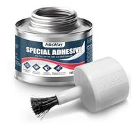 AllisWay Colle Piscine, Colle PVC, Colle pour Liner Piscine, Colle Spéciale pour Paddle Gonflable, Comprend une Brosse pour Réparer et Coller Matelas Gonflables Bateaux de Piscine Paddles