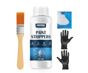Allisway Décapant Peinture, Décapant Peinture Metals, Decapent Peintura, Puissant, Il Élimine Rapidement et Facilement les Anciennes Peintures, Convient au Métal et au Plastique, 150 g
