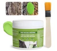 Allisway Mastic Cicatrisant Arbre, Cicatrisant Arbre Fruitier, Bonsaï Découpe Pâte, Accélérer la Cicatrisation des Plaies, Forme Rapidement un Film Protecteur, Prévenir Perte D'humidité, 300 g