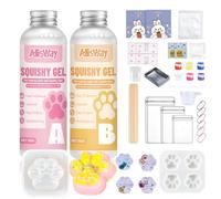 AllisWay Taba Squishy Kit, Patte de Chat, Fabrique à DIY Contient un Moule à Griffes