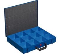 allit 454121 allit mallette métallique pour petites pièces EuroPlus Pro M 44H-12, bleue